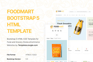 Foodmart - Grocery Website Template