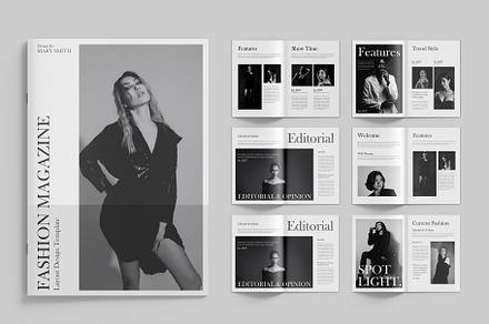 Fashion Magazine Template