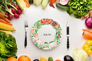 Watercolor Vegetables Collection, a Food Illustration by MayaNavits (Thumbnail 4 of 12)