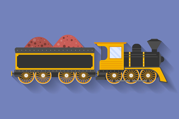 Steam Locomotive Or Puffer
