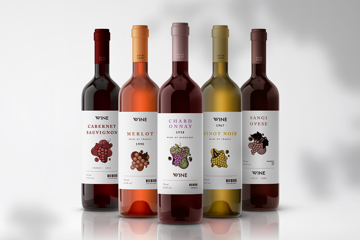 Product Labels • Wine, a Stationery Template by TheFeture (Photo 9 of 10)