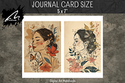 8 Charming Line Art Portraits, a Person Illustration by Digital Art Mahdiseño (Thumbnail 8 of 27)