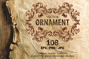 Ornament elements for decorate, a Decorative Illustration by Samira (Thumbnail 1 of 5)