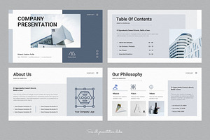 Company Profile Presentation CANVA