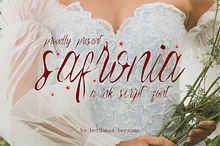 Safronia Ink Scipt Font