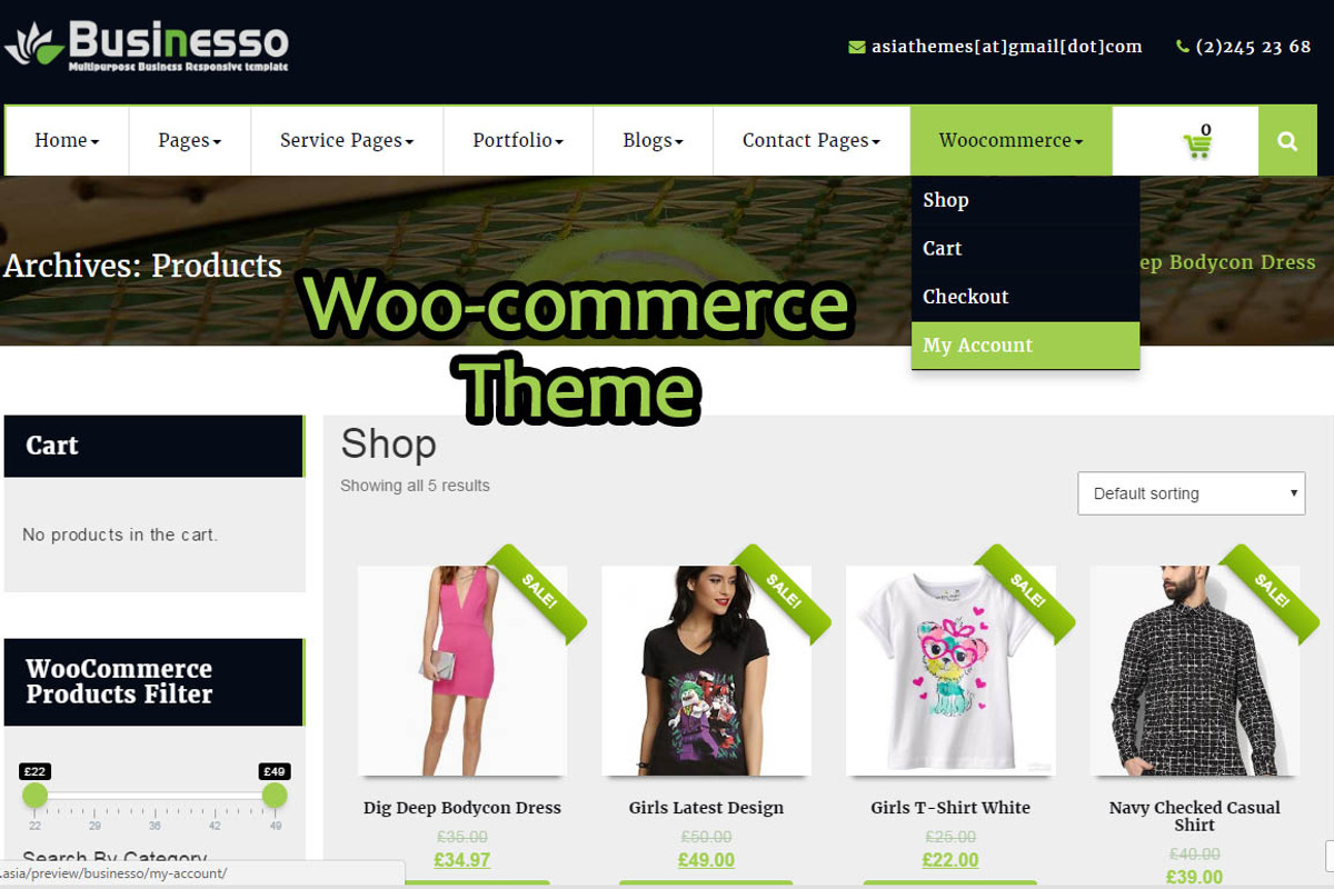 Businesso Premium Wordpress themes, a WordPress Template by ASIATHEMES (Photo 11 of 11)