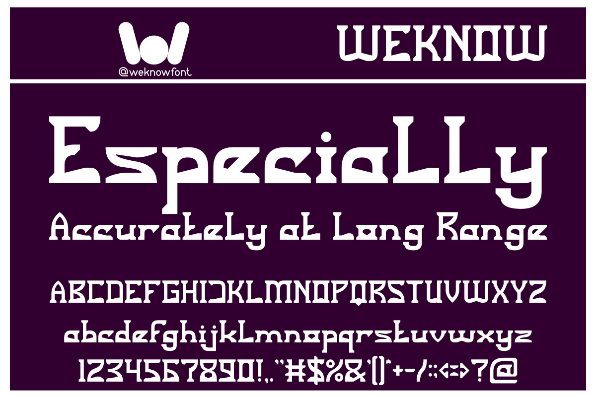 Sniper font, a Font by weknow (Photo 5 of 5)