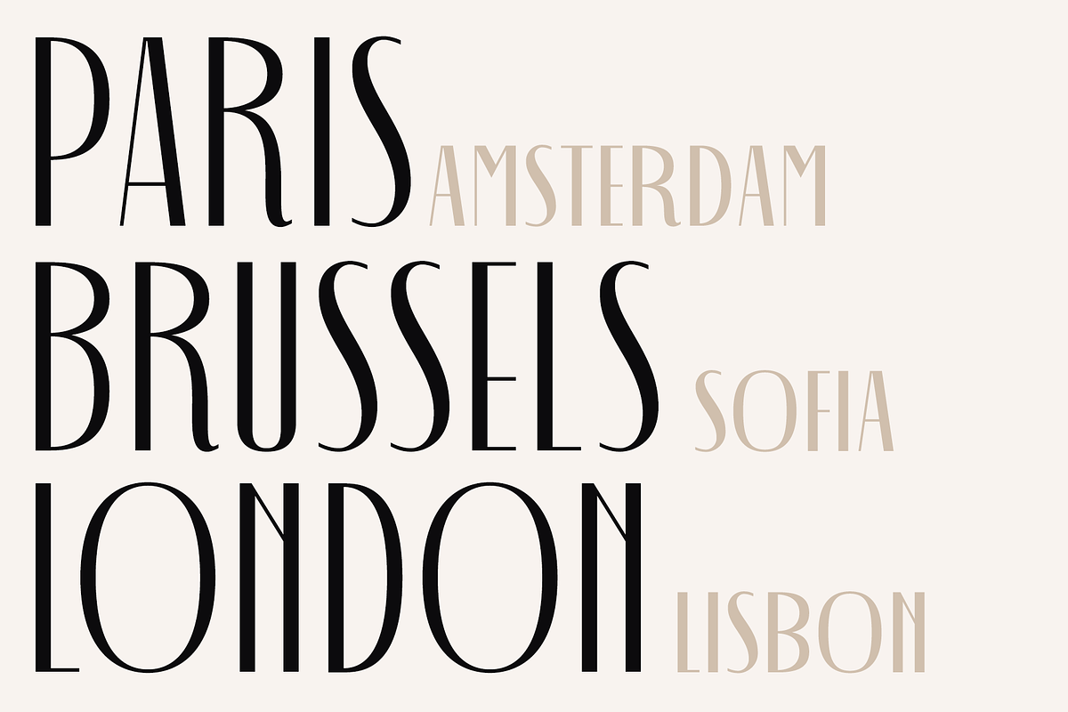 Decohead Display, a Sans Serif Font by Headfonts (Photo 6 of 10)
