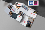 Business Company Square Trifold, a Brochure Template by Kahuna Design (Thumbnail 1 of 4)
