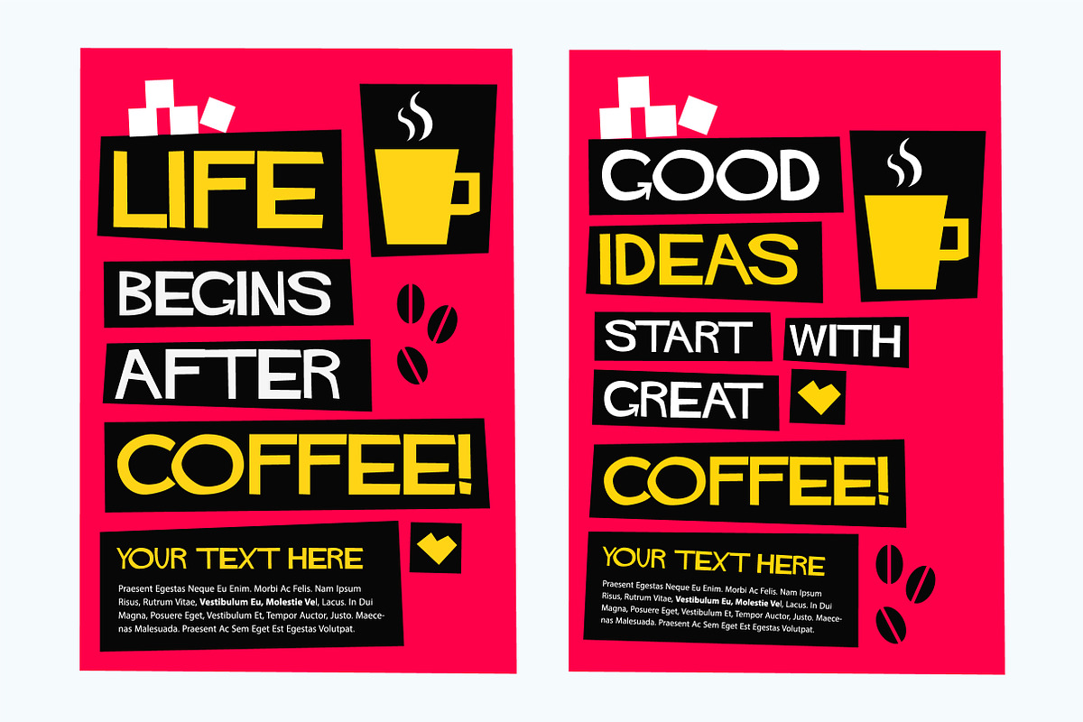 Set of Coffee Graphics, a Background Graphic by Orange Graphics (Photo 5 of 9)