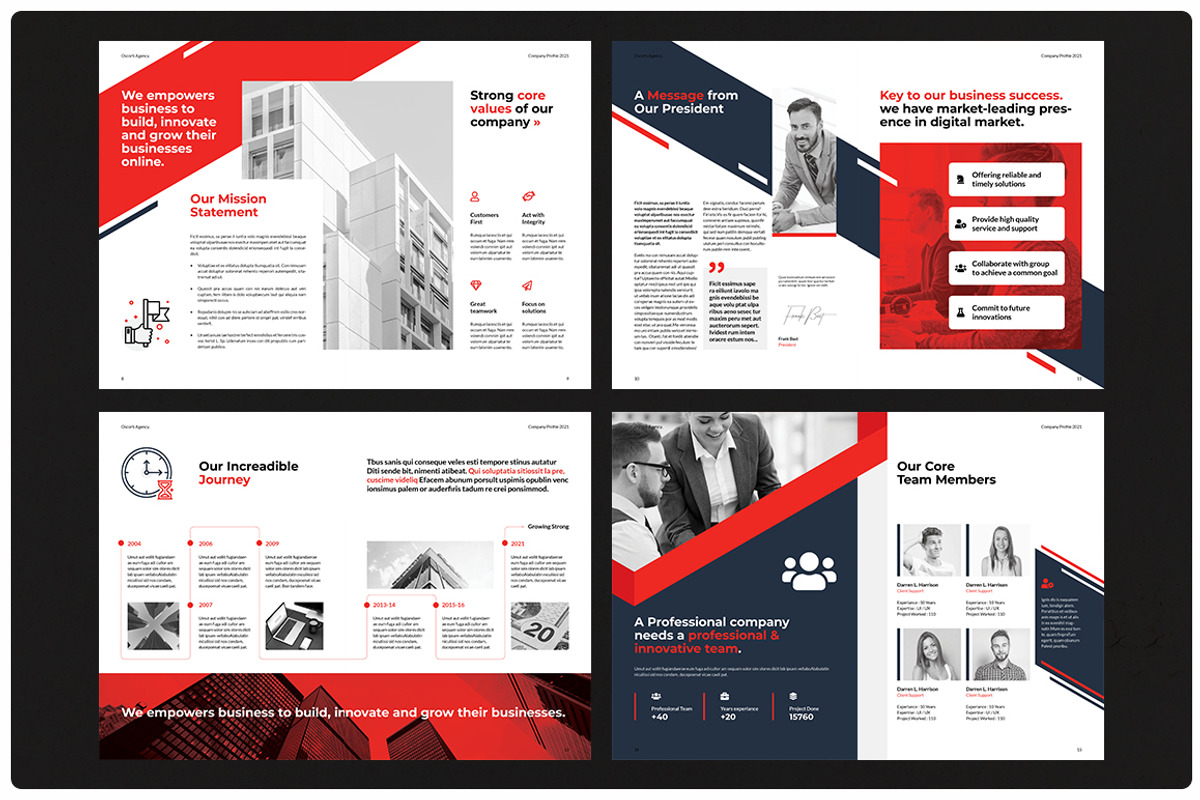 Company Profile Brochure, a Brochure Template by StudioGraficso (Photo 7 of 10)
