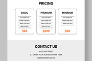 Clean Modern Email Newsletter, an UI Kit Template by MightyDesign (Thumbnail 5 of 9)
