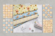 Big set of seamless patterns, a Pattern Graphic by Yuliya Art (Thumbnail 4 of 12)