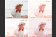 Rose tint Lightroom desktop presets, an Action Add-On by GDR Design (Thumbnail 4 of 7)
