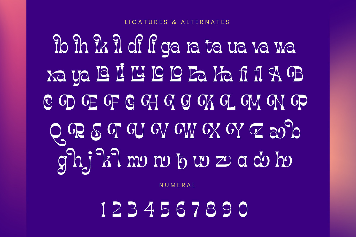 Morgai Retan Psychedelic Serif, a Serif Font by timelesstype.co (Photo 18 of 20)
