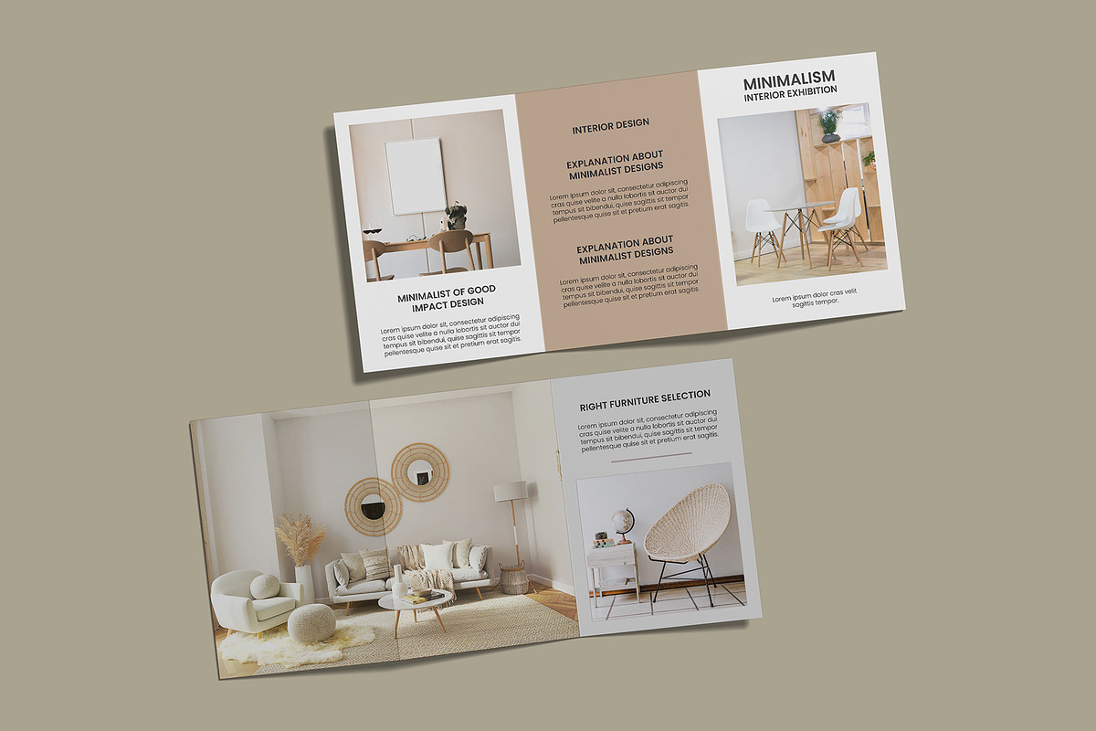 A4 Trifold Brochure Mockup Bundles, a Brochure Template by Graphic Aesthetic (Photo 11 of 13)