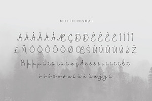 Selimut Pagi - Monoline Script