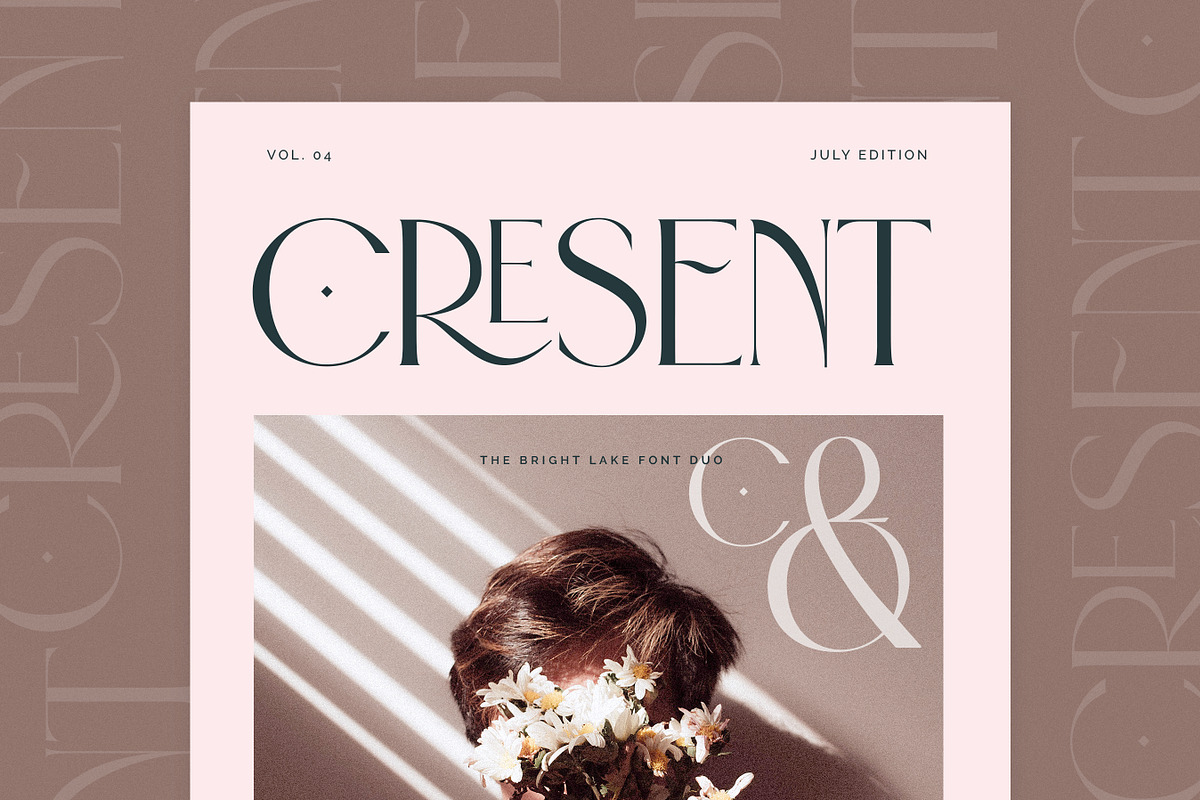 The Bright Lake Font Duo + Logos, a Serif Font by SNIPESCIENTIST (Photo 11 of 31)
