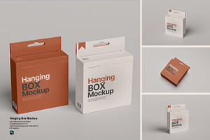 Hanging Box Mockup