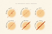Procreate Pencil Brushes, a Brush Add-On by Creative Veila (Thumbnail 8 of 10)