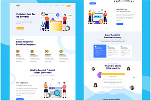 Creative Studio Landing Page