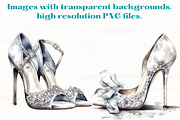 Wedding Shoes clipart x8, an Object Illustration by Mermaids Cove (Thumbnail 4 of 8)