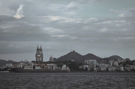 Offshore oil rig near Niteroi, an Industrial Photo by SkyNext