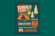 Summer Camp Flyer, a Flyer Template by Muhamad Iqbal hidayat (Thumbnail 1 of 4)