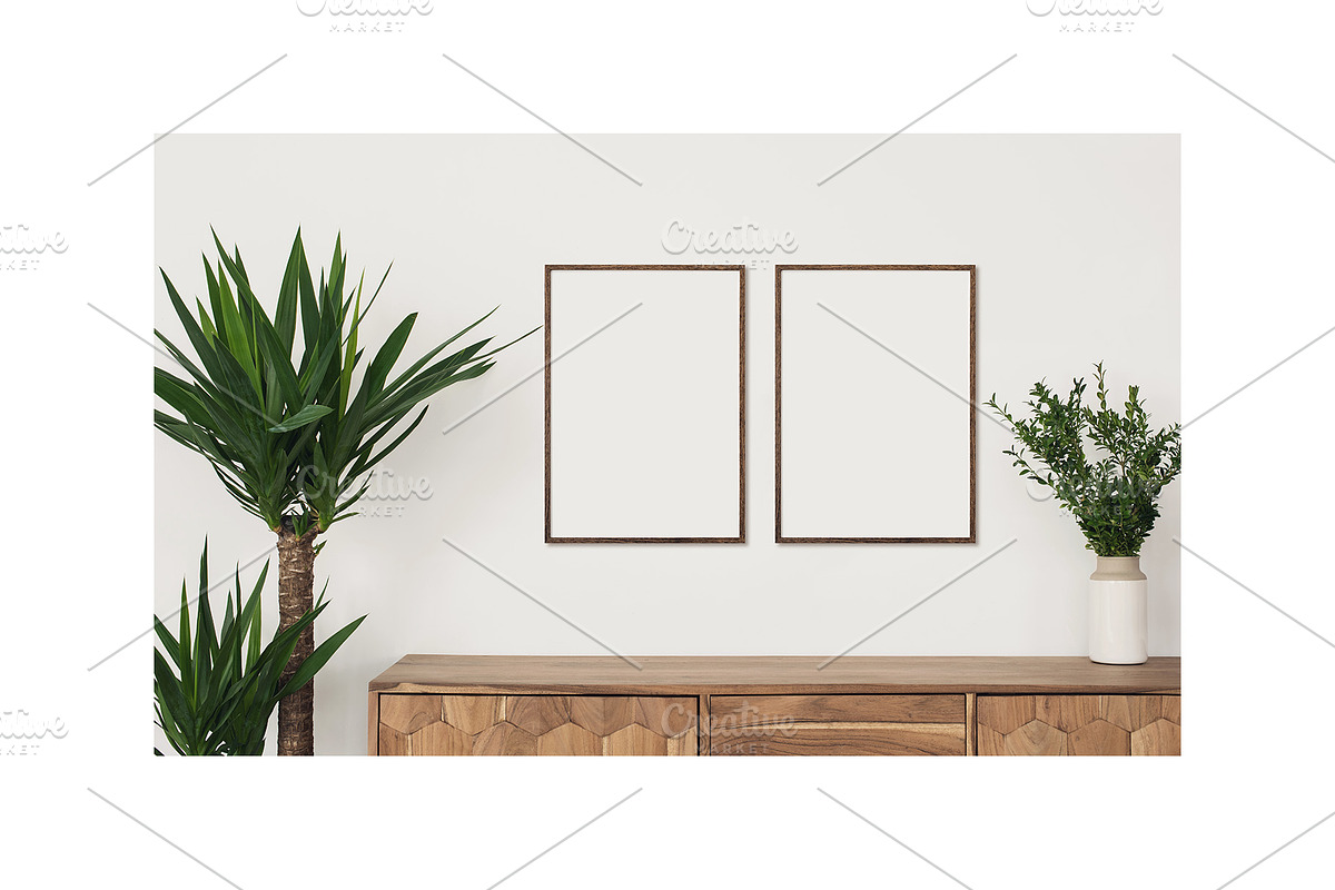 Artwork Frame Mockup Photo Bundle3, a Poster Template by Octopus_Vibes (Photo 9 of 17)