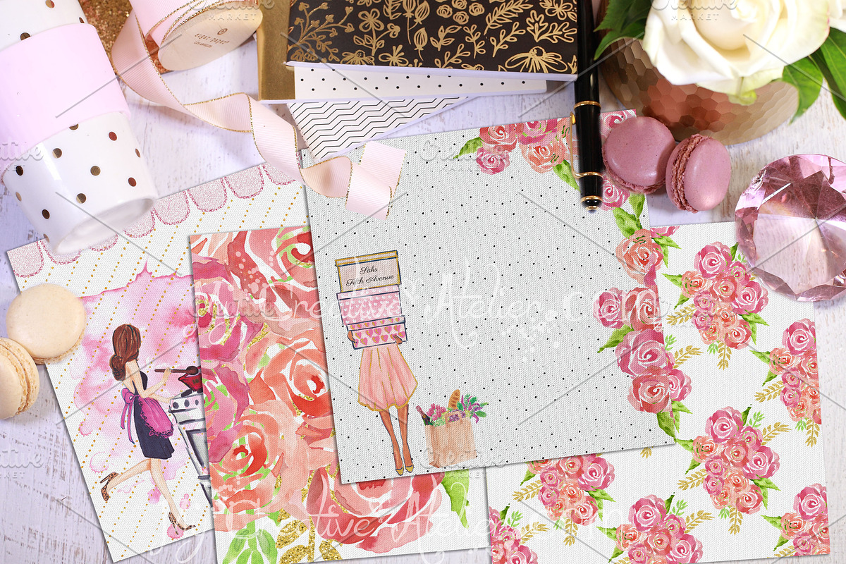 Host With The Most. Digital Paper, a Pattern Graphic by My Creative Atelier (Photo 3 of 4)