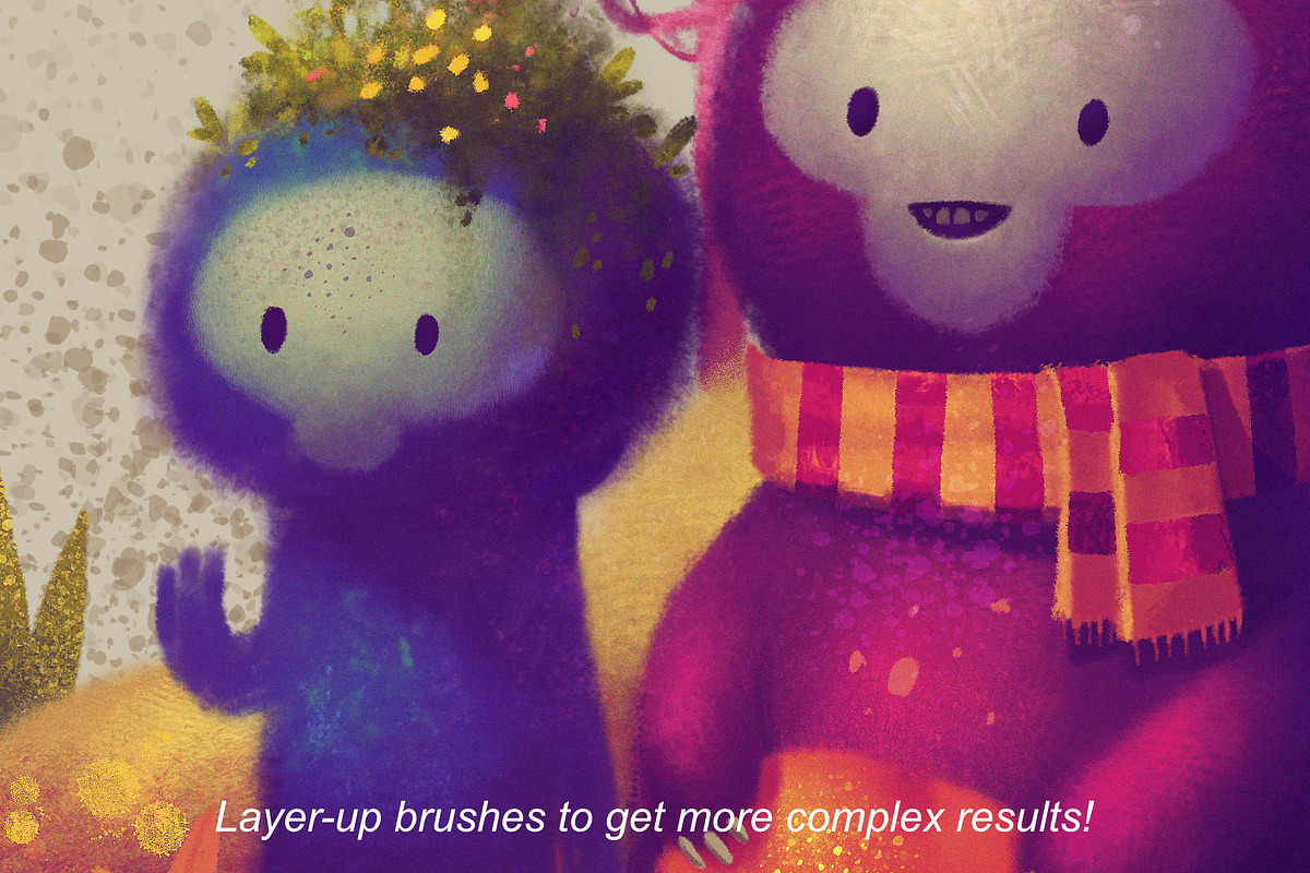 Texturizer Pro - Procreate Brushes, a Brush Add-On by Frankentoon Store (Photo 3 of 6)