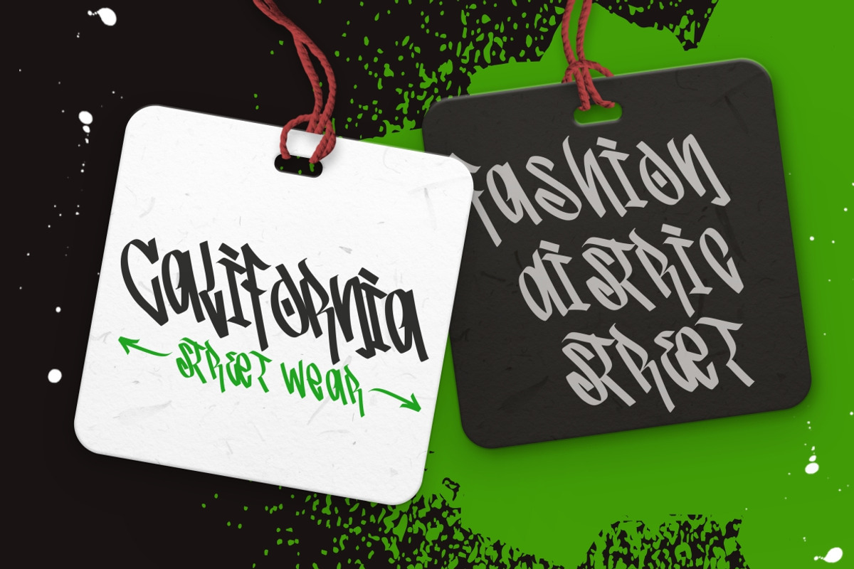 Graffity Stylish Graffiti Street, a Script Font by Creatype Studio (Photo 4 of 9)