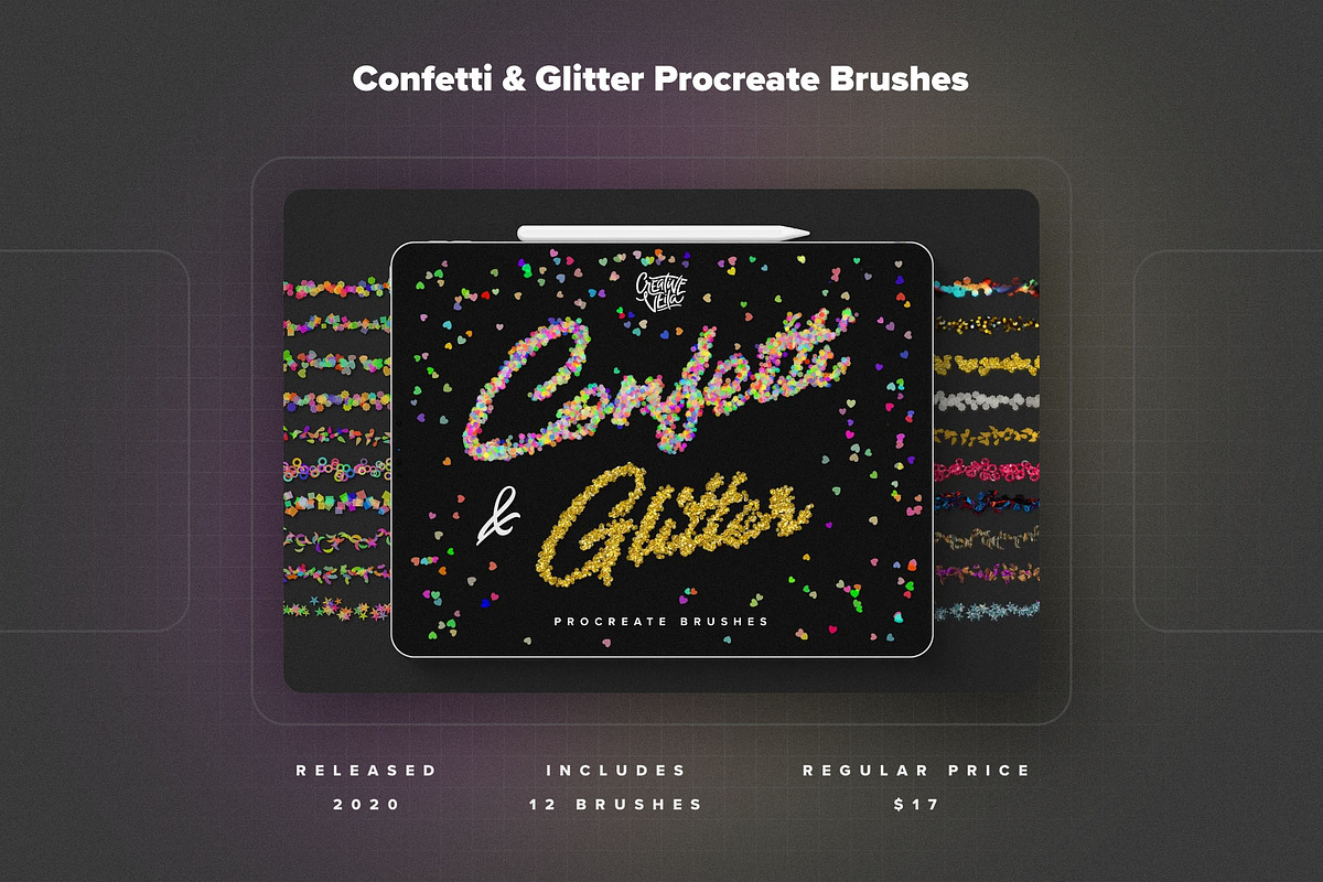 The Compete Procreate Brushes Bundle, a Brush Add-On by Creative Veila