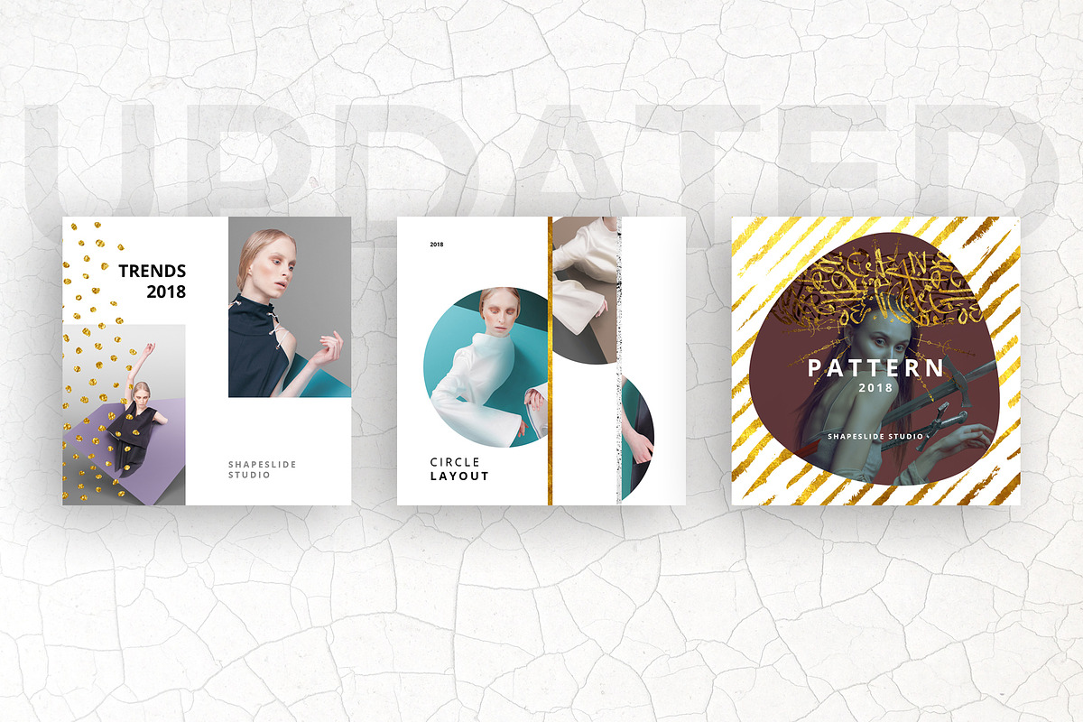PATTERN Animated Instagram Posts, a Social Media Template by ShapeSlide (Photo 10 of 14)