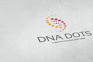 Dna Dots Logo, a Branding & Logo Template by Mariyana