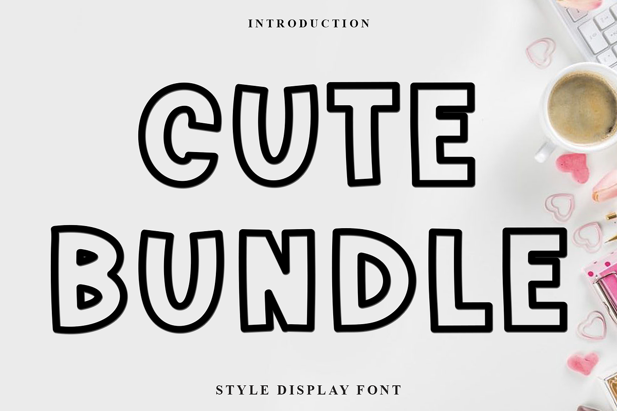 Cute Bundle, a Script Font by FreshTypeINK (Photo 1 of 7)