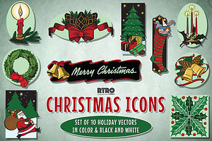 RTRO Christmas Icons 2
