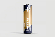 Battery AA Mock-up, a Product Mockup by zippypixelstudio (Thumbnail 2 of 9)