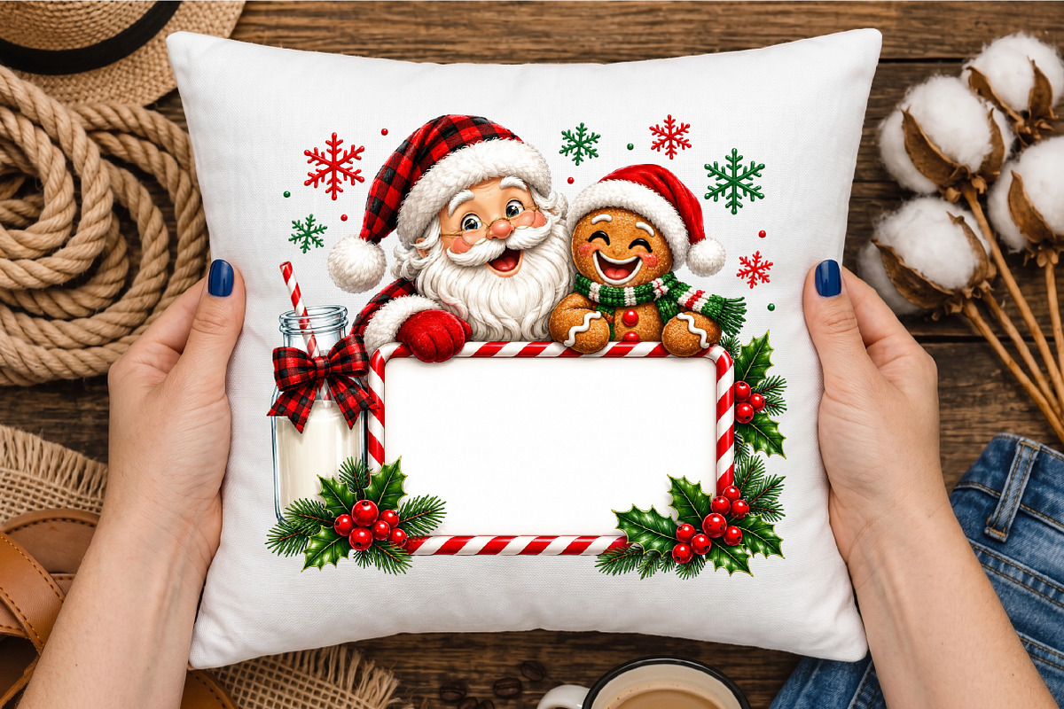 Custom Name Santa Claus Christmas, a Seasonal Illustration by designcity5 (Photo 3 of 4)
