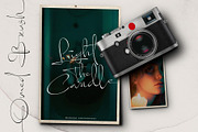 Omed Brush Signature Script, a Script Font by alit design (Thumbnail 7 of 16)