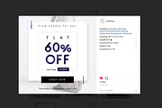 Bloo Social Media Kit, a Social Media Template by Fluto Creative Studio (Thumbnail 7 of 8)