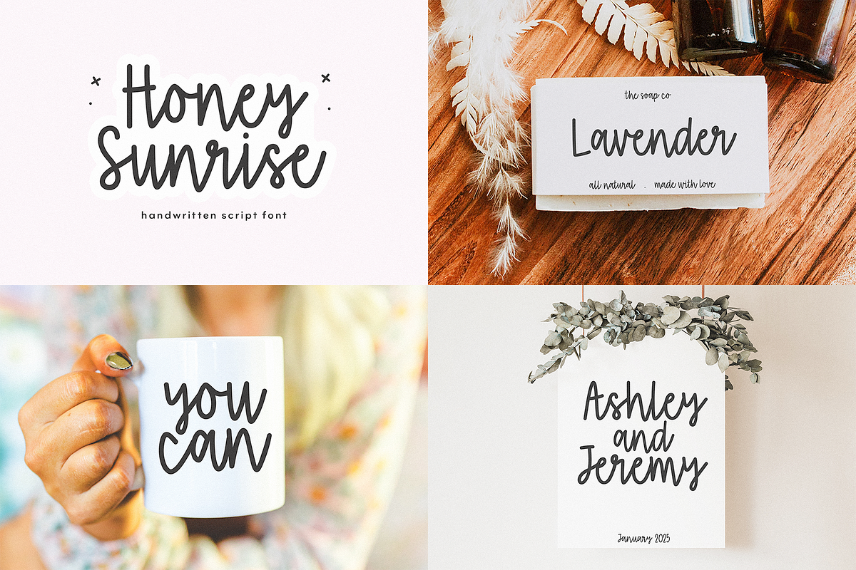 Cute Font Bundle | 20 Fonts, a Handwritten Font by KA Designs (Photo 5 of 15)