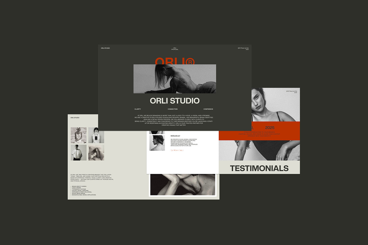 ORLI | Brand Proposal Template preview 8