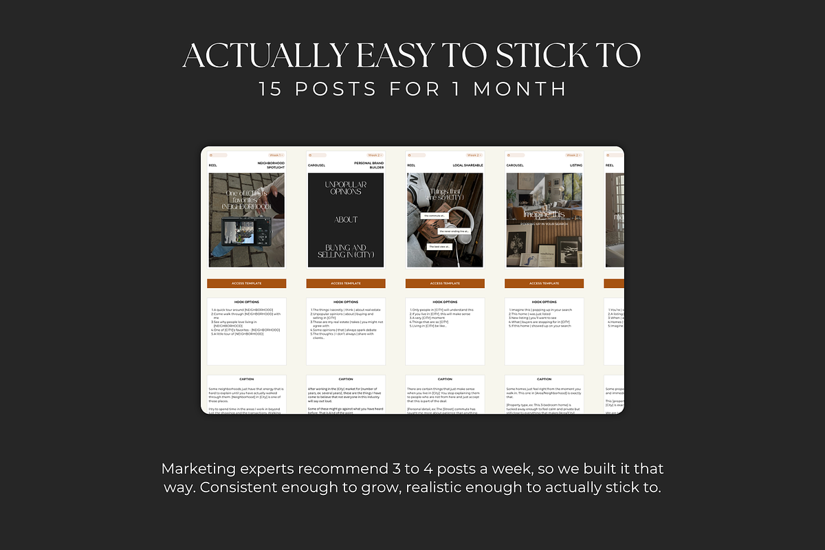 Instagram Templates for Real Estate, a Social Media Template by Meraki Templates (Photo 4 of 9)