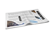 Newspaper Mockup, an Advertising Mockup by PixelMockup (Thumbnail 10 of 17)