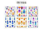Bar drinks and bottles, a Food Illustration by lexminci (Thumbnail 10 of 17)
