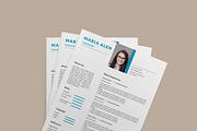 Professional Resume/CV Template, a Resume Template by designSultan (Thumbnail 4 of 5)