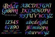 Bride and Groom, a Script Font by BBtypeStudios (Thumbnail 9 of 11)