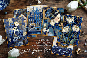 Dutch Golden Age Art Illustrations