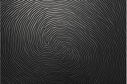 Fingerprint colorful. Generate Ai, a Technology Photo by Ylivdesign